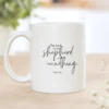 mug shepherd 3 The Lord's My Shepherd Bible Verse Mug