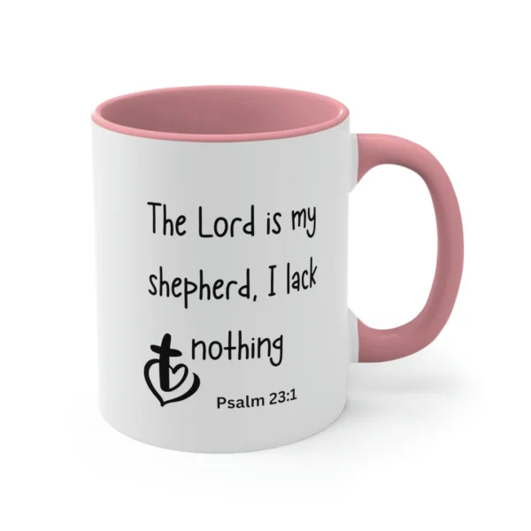 pink mug The Scripture Mug