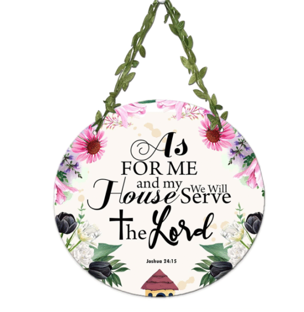 Bible verse door frame