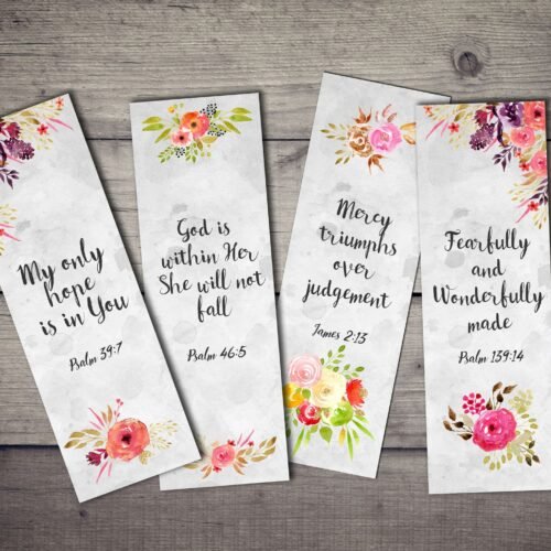 bookmarks Bible Verse Bookmarks